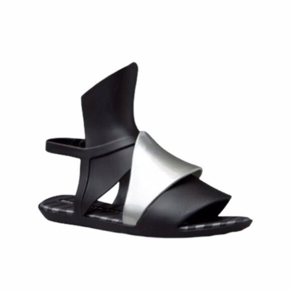 New Gareth Pugh x Melissa Aileron gladiator sculptural alien jelly flat sandal - Picture 1 of 8
